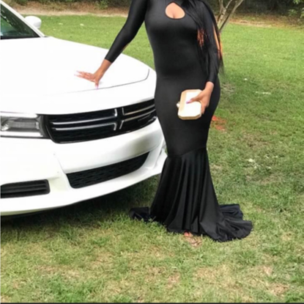 Black formal dress